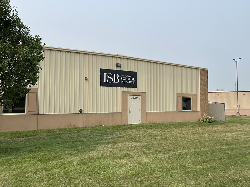 ISB Building Sign